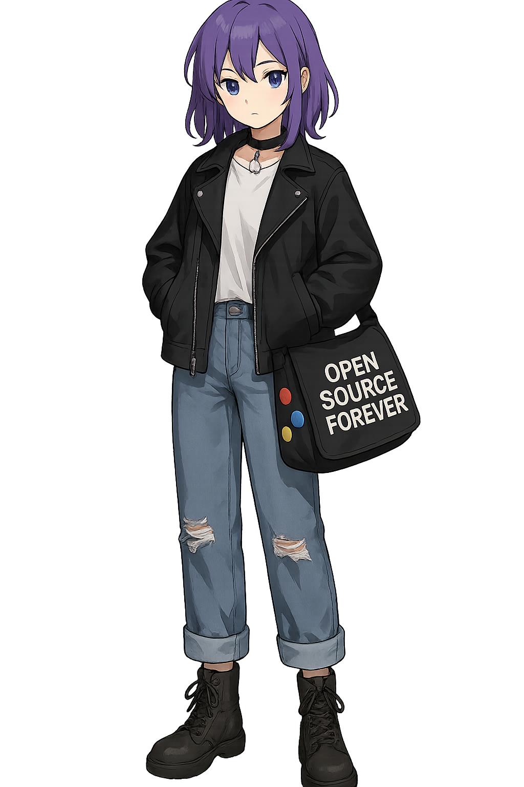 Llama的全身立绘